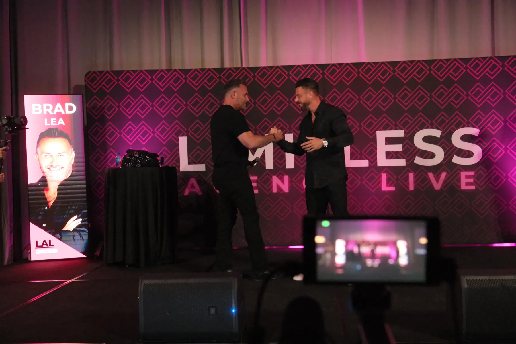 Keynote speaker Brad Lea at Limitless Agency Live