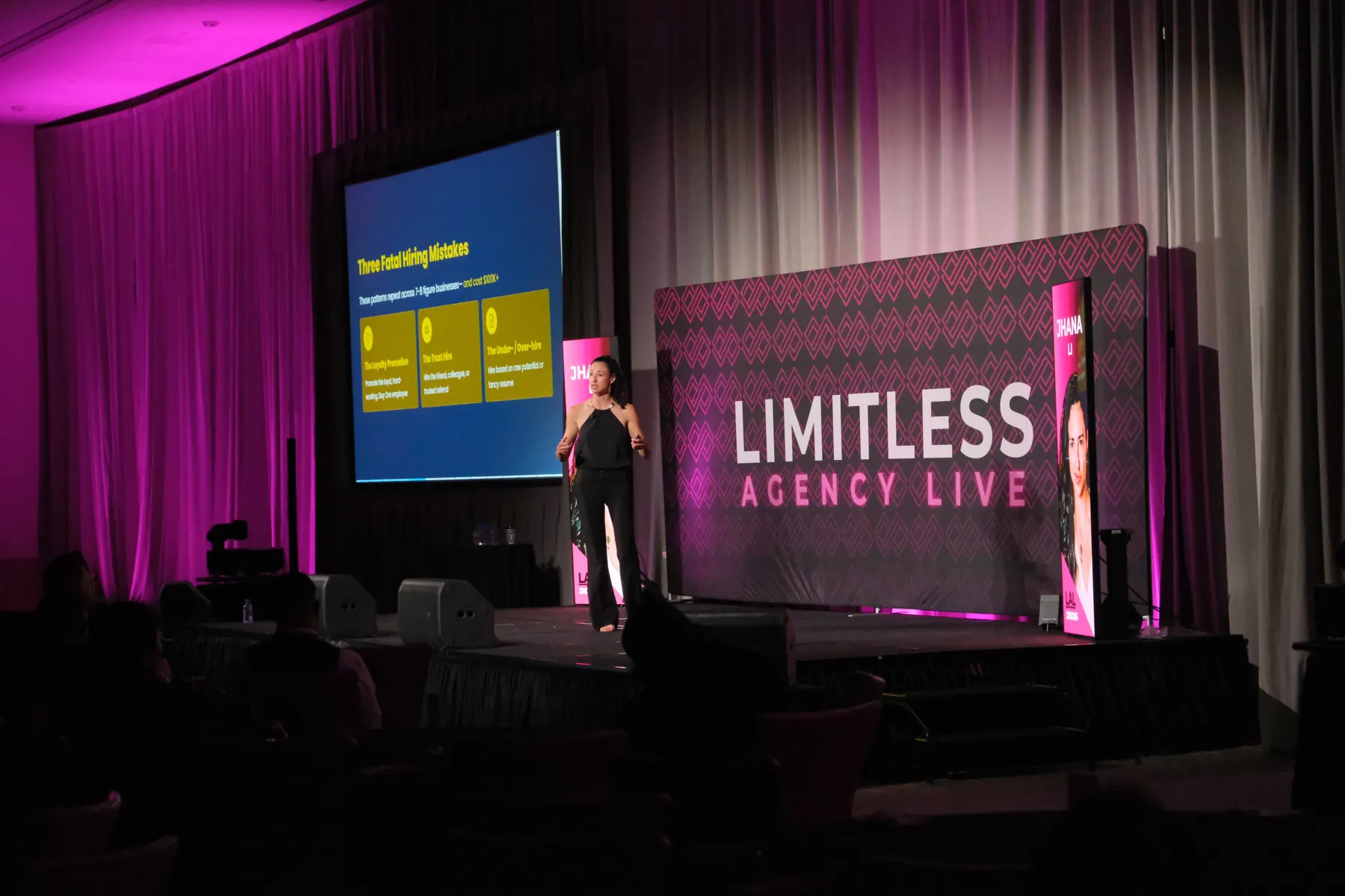 The Limitless Agency Live stage